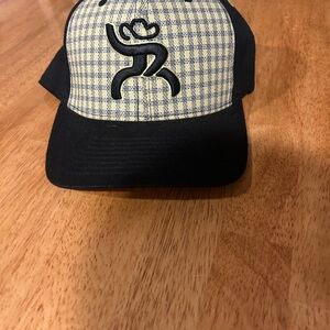 Checkered Black and White Cap